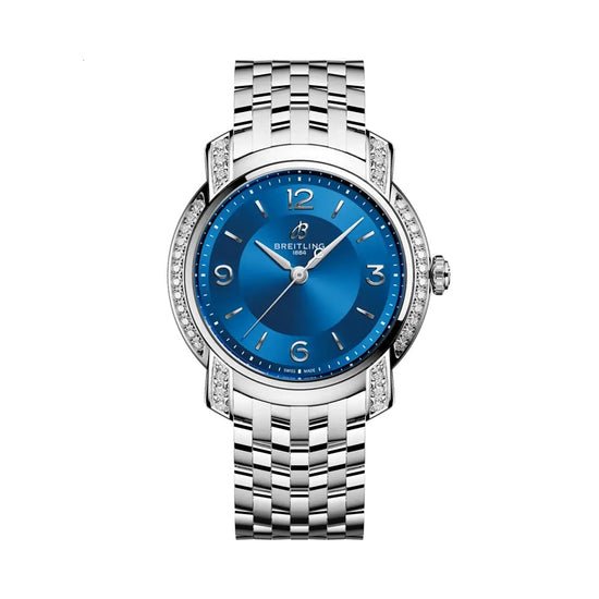 Breitling Replica Watch Lady Premier 32, Stainless Steel and Diamonds, A77330671C1A1