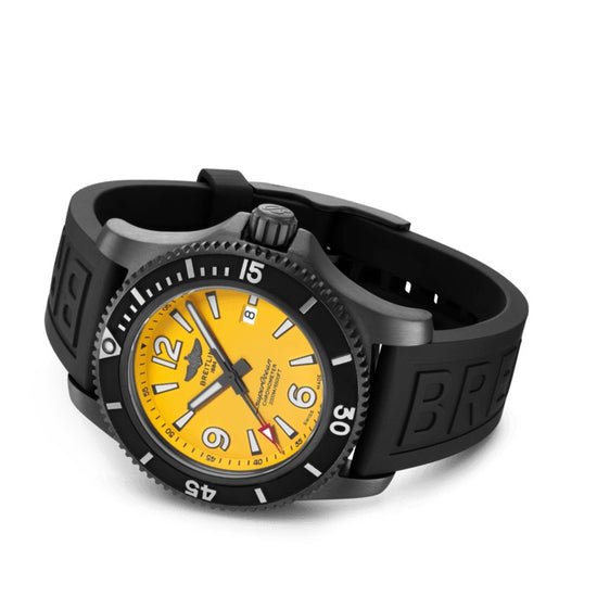 Breitling Replica Watch Superocean Automatic 46 Black Steel DLC-Coated Stainless Steel M17368D71I1S1