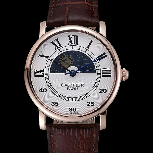 Cartier Moonphase White Dial new59892