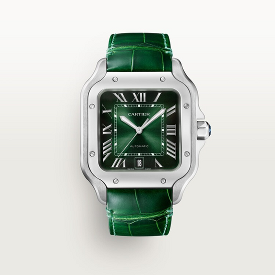 Cartier Replica Watch Santos de Cartier Replica Watch, Stainless Steel, 39.8mm, WSSA0062