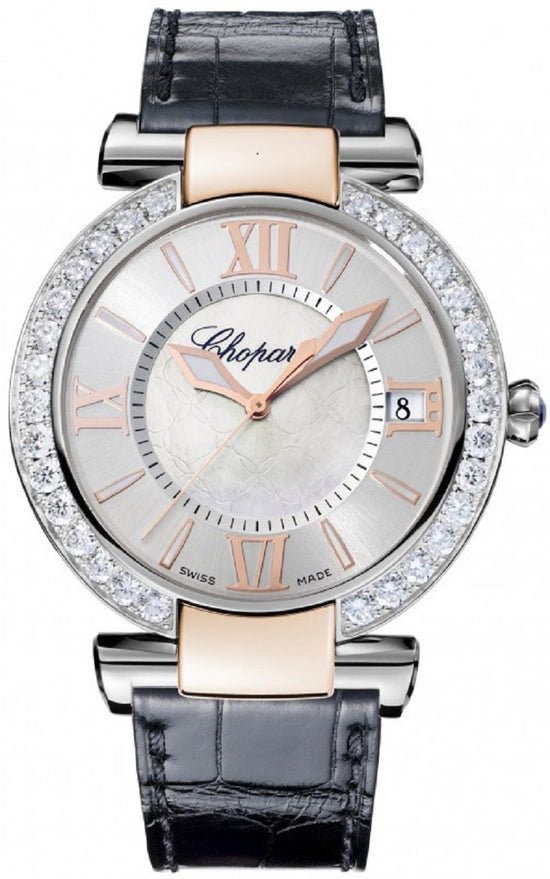 Chopard Replica Watch Imperiale Automatic, Stainless Steel, 18k Rose Gold and Diamonds, 40mm, 388531-6003