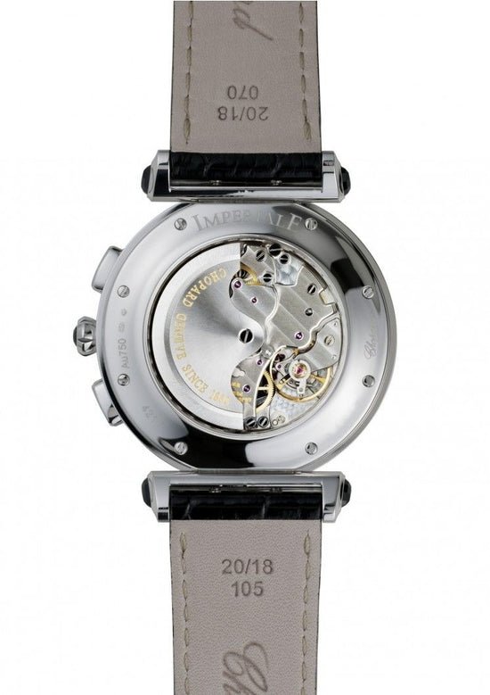 Chopard Replica Watch Imperiale Chrono, 18k White Gold and Diamonds, 40mm, 384211-1001