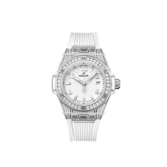 Hublot Replica Watch Big Bang ONE CLICK STEEL WHITE PAVÉ 485.SE.2010.RW.1604