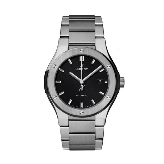Hublot Replica Watch Classic Fusion Titanium Bracelet 42mm, 548.NX.1170.NX