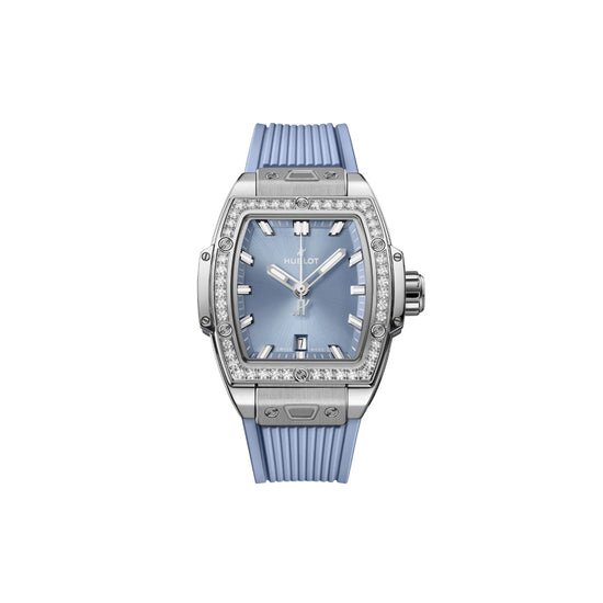 Hublot Replica Watch Spirit of Big Bang Steel Coal Blue Diamonds, 682.SX.717B.RX.1204.
