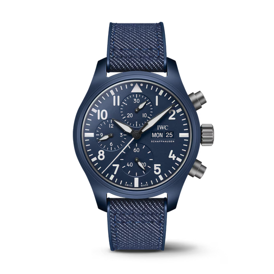 IWC Replica Watch Pilot’s Watch Chronograph 41 TOP GUN Oceana, Ceramic, Titanium, 41.9mm, IW389404