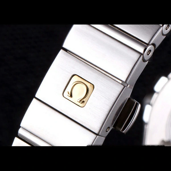 Omega Constellation Black Dial Stainless Steel Band new59536