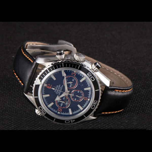 Omega Seamaster Planet Ocean Co axial Black Case Black Dial new58108