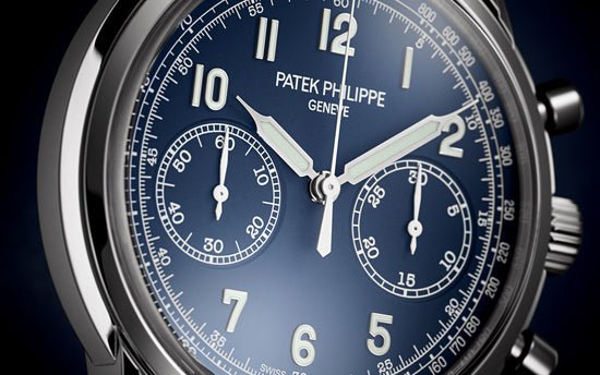 Patek Philippe Replica Watch Complication, 18k White Gold, Chronograph 41mm, 5172G-001