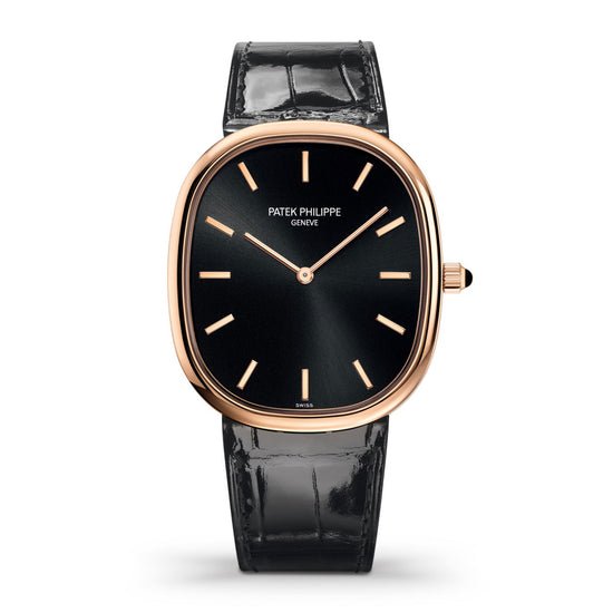 Patek Philippe Replica Watch Golden Ellipse «Grand-taille», 18k Rose Gold, 34.5 x 39.5 mm, 5738R-001