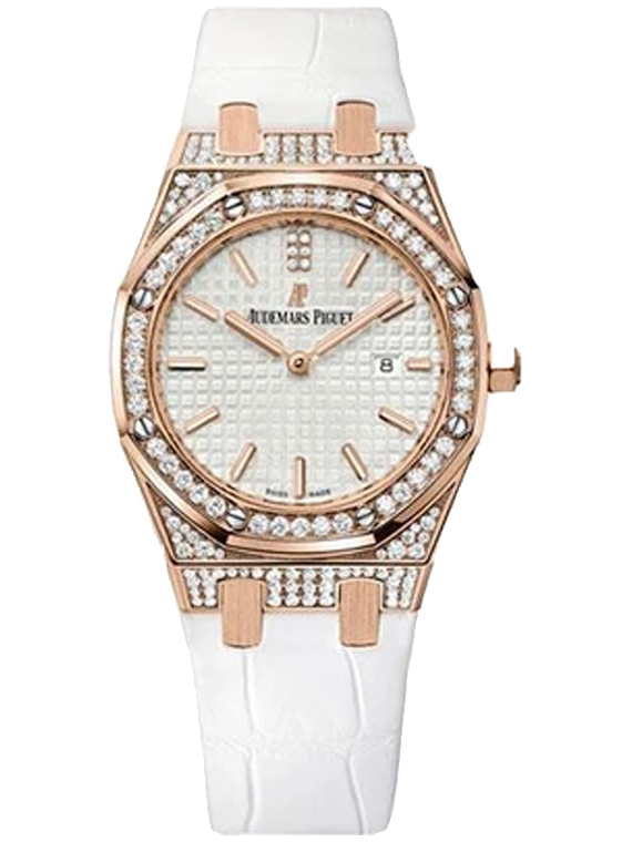Replica Audemars Piguet Ladies Collection Royal Oak Quartz Watch 67652OR.ZZ.D011CR.01
