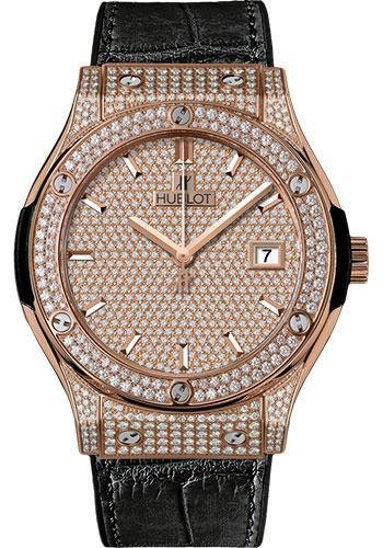 Replica Hublot Classic Fusion 45mm king Gold Watch 511.OX.9010.LR.1704