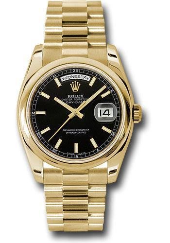 Replica Rolex Day-Date 36mm Watch 118208 bksp