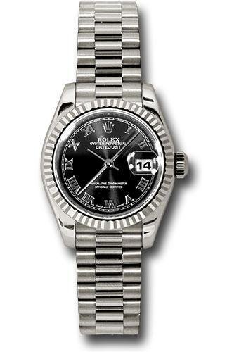 Replica Rolex Lady Datejust 26mm Watch 179179 bkrp