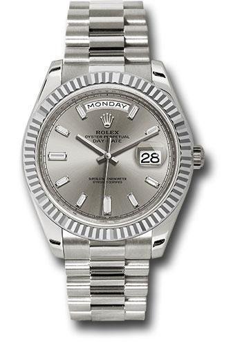 Replica Rolex Oyster Perpetual Day-Date 40 Watch 228239 sbdp