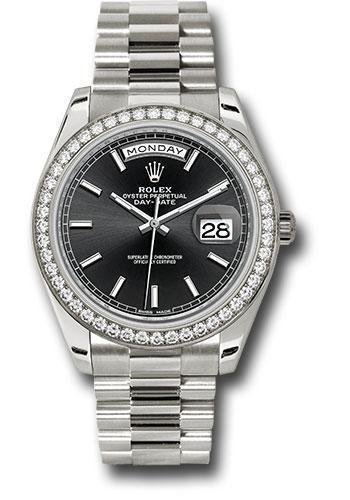 Replica Rolex Oyster Perpetual Day-Date 40 Watch 228349RBR bkip