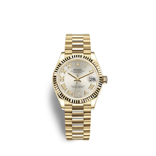Rolex Replica Watch Datejust 31, 18k Yellow Gold, 278278-0028