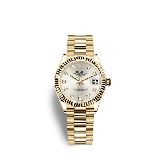 Rolex Replica Watch Datejust 31, 18k Yellow Gold, 278278-0034