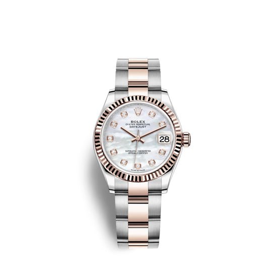 Rolex Replica Watch Datejust 31, Oystersteel and 18k Everose Gold, 278271-0025