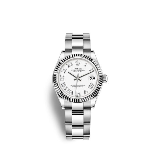 Rolex Replica Watch Datejust 31, Oystersteel and 18k White Gold, 278274-0009