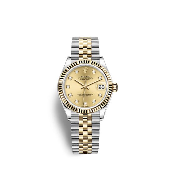 Rolex Replica Watch Datejust 31, Oystersteel and 18k Yellow Gold, 278273-0026