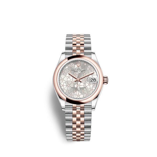 Rolex Replica Watch Datejust 31mm, Oystersteel and 18k Everose Gold and Diamonds, 278241-0032