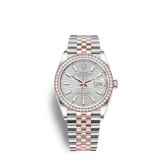 Rolex Replica Watch Datejust 36 Oystersteel and Everose gold 126281RBR-0021