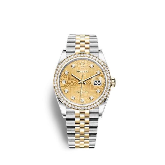 Rolex Replica Watch Datejust 36 Oystersteel and yellow gold 126283RBR-0019