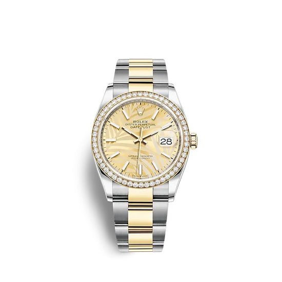 Rolex Replica Watch Datejust 36 Oystersteel and yellow gold 126283RBR-0024