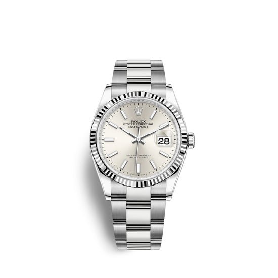 Rolex Replica Watch Datejust 36, Stainless Steel and 18k White Gold, 36mm, 126234-0014