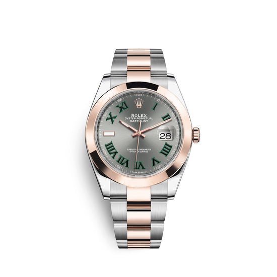 Rolex Replica Watch Datejust 41, 18k Everose Gold and Stainless Steel, 41mm, 126301-0015