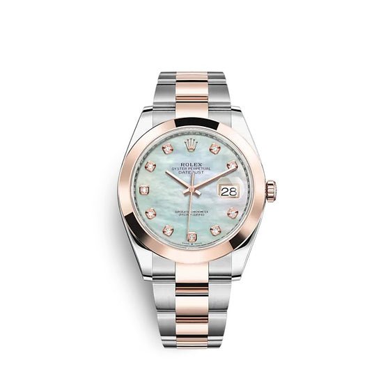 Rolex Replica Watch Datejust 41 Oystersteel and Everose gold 126301-0013