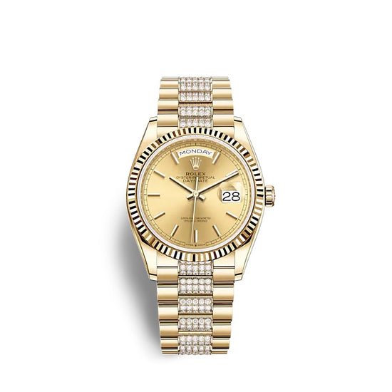 Rolex Replica Watch Day-Date 36 Yellow gold 128238-0046