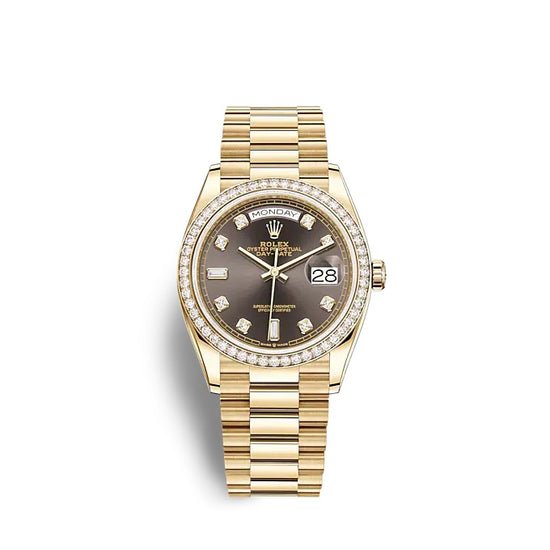 Rolex Replica Watch Day-Date 36 Yellow gold 128348RBR-0005