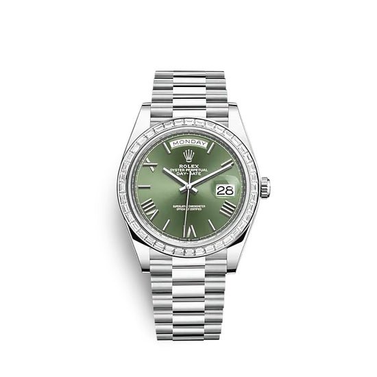 Rolex Replica Watch Day-Date 40 Platinum 228396TBR-0020