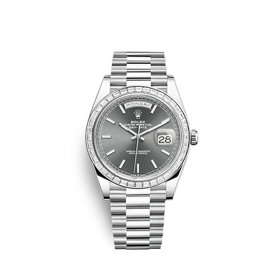 Rolex Replica Watch Day-Date 40 Platinum 228396TBR-0031
