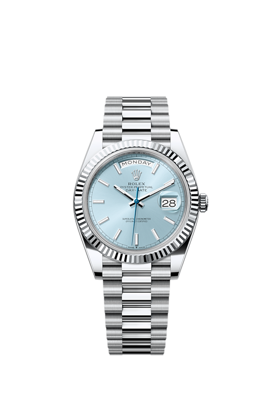 Rolex Replica Watch Day-Date 40, Platinum, 40mm, 228236-0018