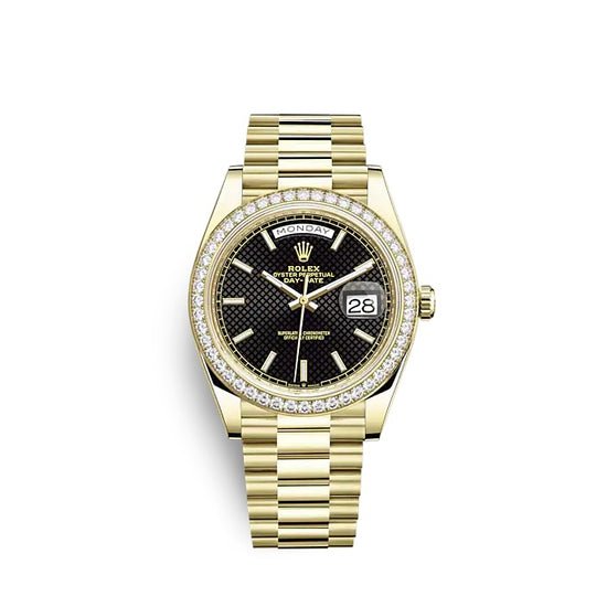 Rolex Replica Watch Day-Date 40 Yellow gold 228348RBR-0004