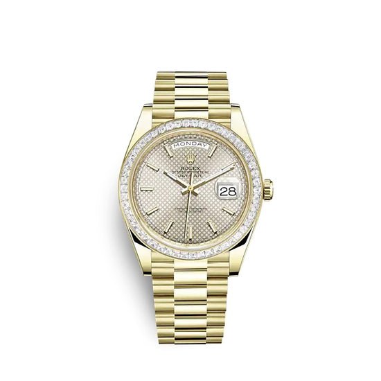Rolex Replica Watch Day-Date 40  Yellow gold 228398TBR-0005
