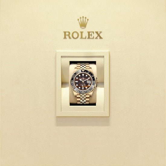 Rolex Replica Watch GMT-Master II, 18k Yellow Gold, 40mm, 126718grnr-0002