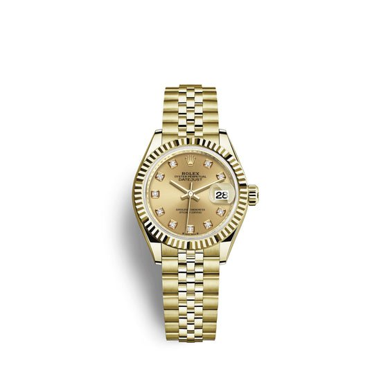 Rolex Replica Watch Lady-Datejust 28, 18k Yellow Gold, 279178-0024