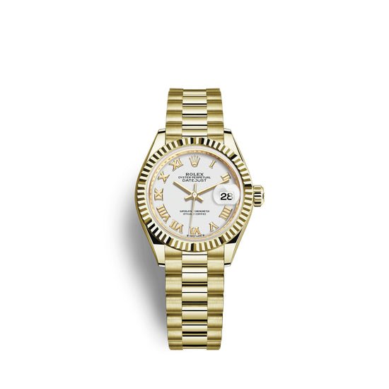 Rolex Replica Watch Lady-Datejust 28, 18k Yellow Gold, 279178-0029