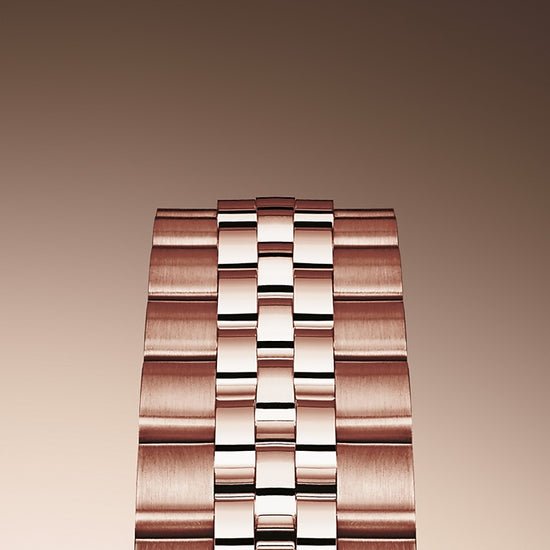 Rolex Replica Watch Lady-Datejust 28, 18kt Everose Gold and diamonds, 279135RBR-0026