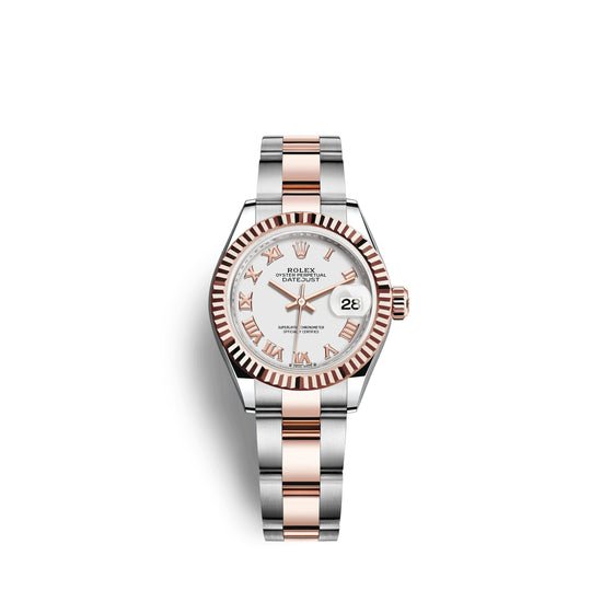 Rolex Replica Watch Lady-Datejust 28, Oystersteel and 18k Everose Gold, 279171-0022