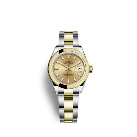 Rolex Replica Watch Lady-Datejust 28, Oystersteel and 18k Yellow Gold, 279163-0002