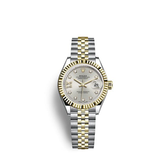 Rolex Replica Watch Lady-Datejust 28, Oystersteel and 18k Yellow Gold, 279173-0003