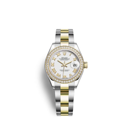 Rolex Replica Watch Lady-Datejust 28, Oystersteel and 18k Yellow Gold, 279383RBR-0024