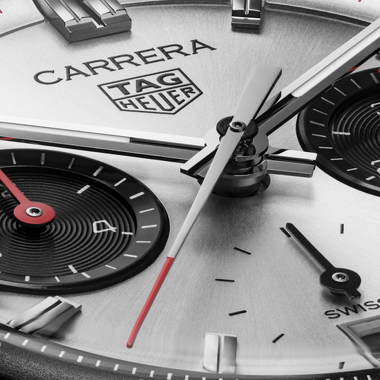 TAG Heuer Carrera Chronograph “Panda” Glassbox, Stainless Steel, 39mm, CBS2216.BA0041