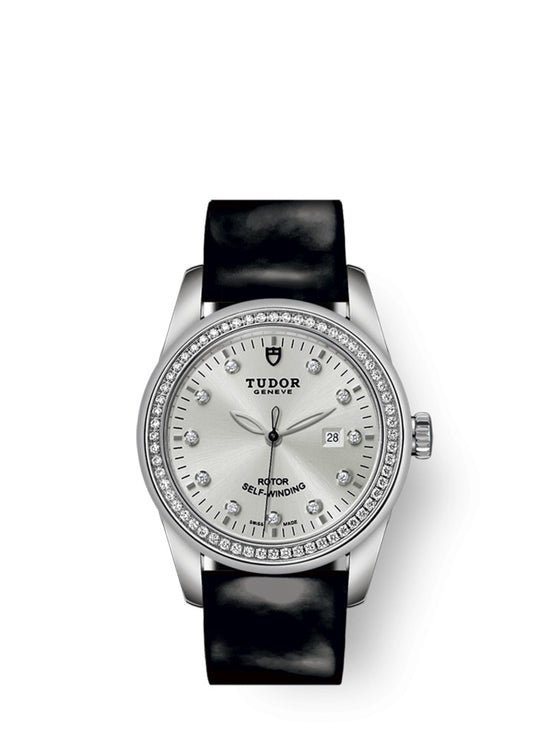 Tudor Replica Watch Glamour Date, Stainless Steel and Diamond-set, 31mm, M53020-0053