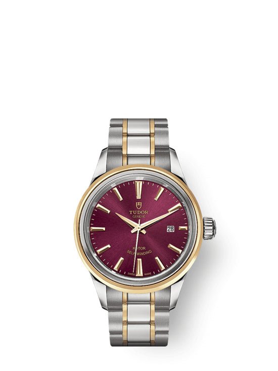 Tudor Replica Watch Style, Stainless Steel and Yellow Gold, 28mm, M12103-0013